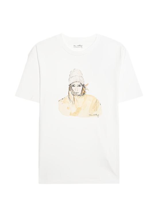 26SS UN-ARTIG 반팔 티셔츠 W25412602 OFF WHITE