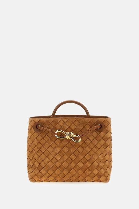 26FW 보테가베네타 안디아모 스몰 토트백 766014V5ZZ1 2598 COGNACMBCOGNAC 2598 COGNAC MB COGNAC