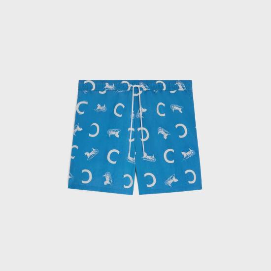 26SS 셀린느 스윔팬츠 RZ01O3K54 GKL5 NAVYBLUE GKL5 NAVY BLUE