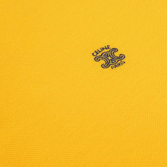 26SS 셀린느 반팔 티셔츠 RX0LF2L55 GKS5 POST IT YELLOWNAVY GKS5 POST IT YELLOW NAVY - CELINE