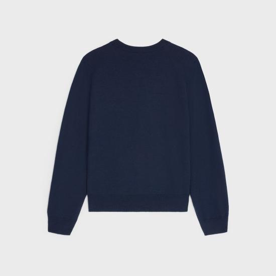 26SS 셀린느 스웨터 RY05K3G77 07MR NAVY - CELINE