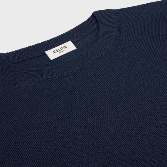26SS 셀린느 스웨터 RY05K3G77 07MR NAVY - CELINE