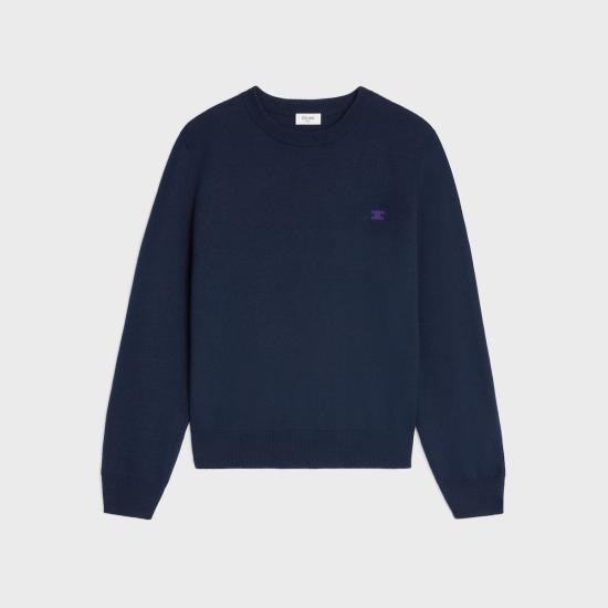 26SS 셀린느 스웨터 RY05K3G77 07MR NAVY