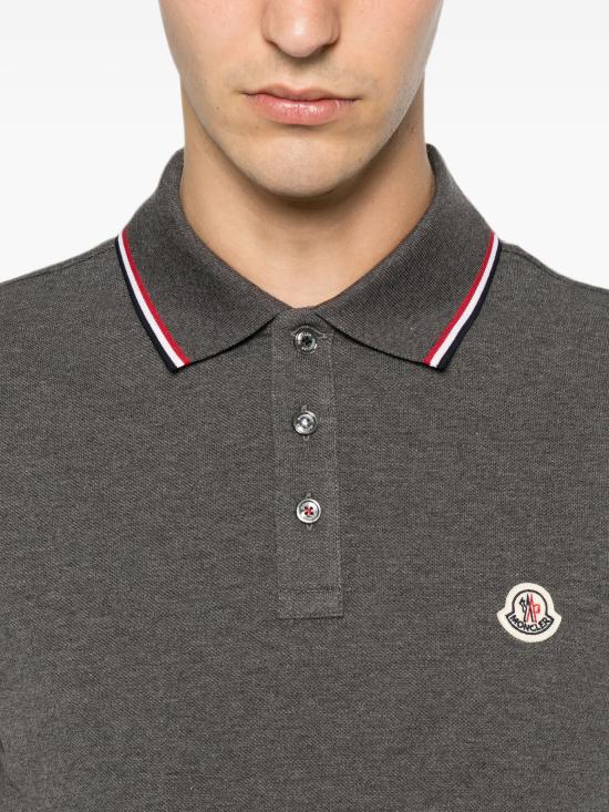 26FW 몽클레어 반팔 티셔츠 L20918A7030084556 989 DARK GREY - MONCLER