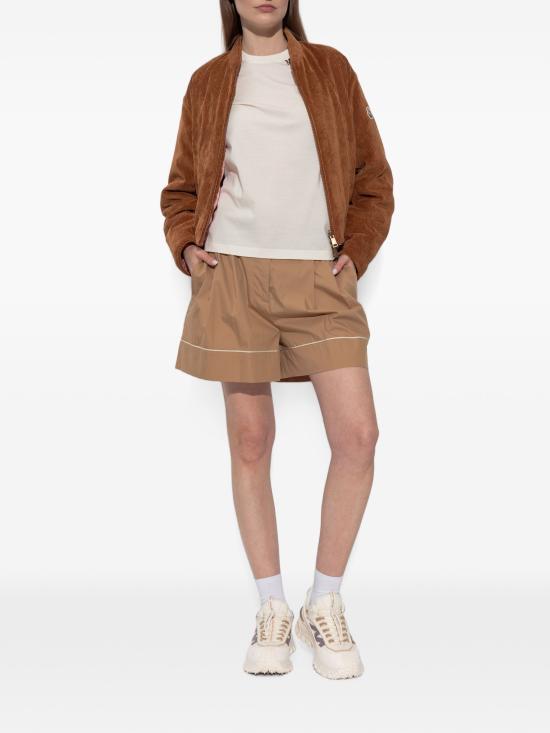 26FW 몽클레어 반팔 티셔츠 L20938C0000489AJU 034 NATURAL - MONCLER