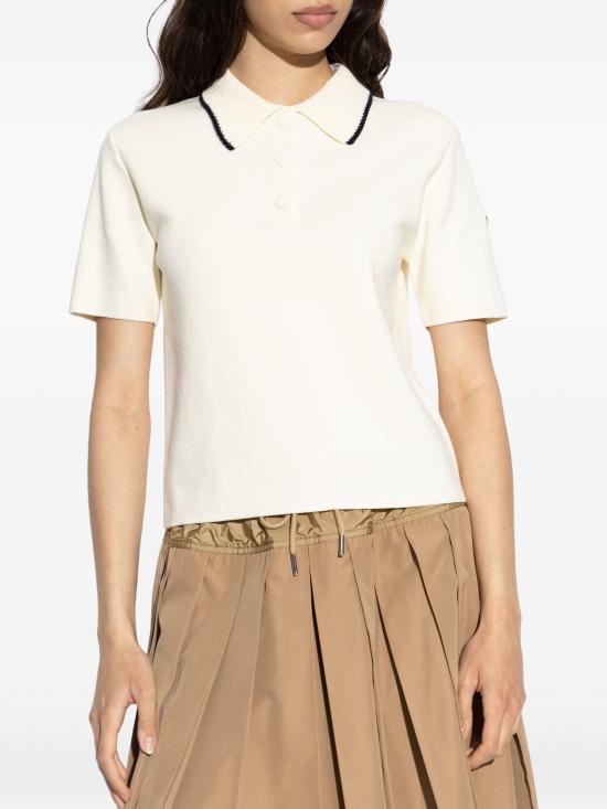 26FW 몽클레어 반팔 티셔츠 L20939A00004M1113 002 WHITE - MONCLER
