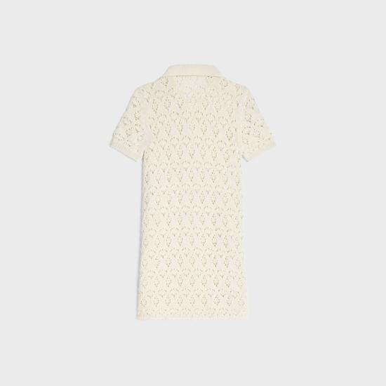 26SS 셀린느 미디 원피스 RR0LU3B57 01OW OFF WHITE - CELINE