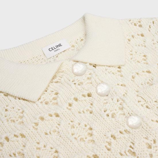 26SS 셀린느 미디 원피스 RR0LU3B57 01OW OFF WHITE - CELINE