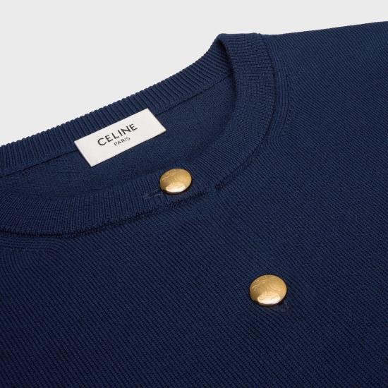 26SS 셀린느 자켓 RY06Q0100 07DX DARK BLUE - CELINE