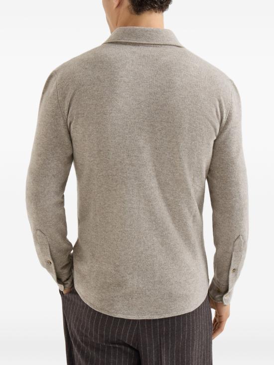 26FW 브루넬로 쿠치넬리 긴팔 셔츠 M3600276 C9756 - BRUNELLO CUCINELLI