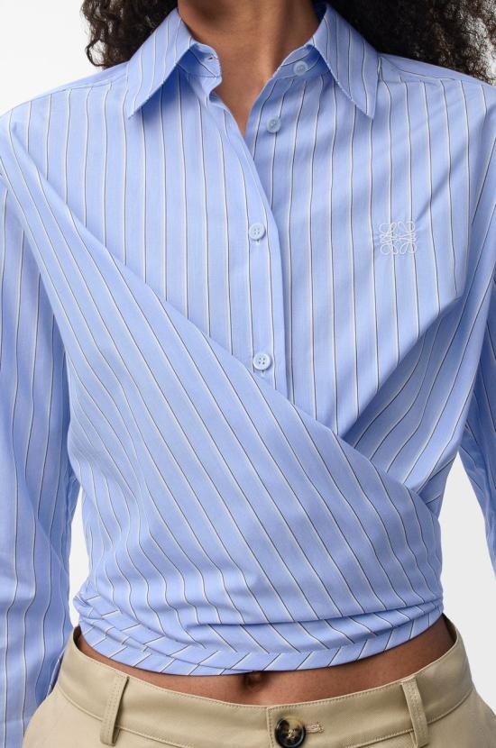 26SS 로에베 셔츠 S616Y05X72 4985 BLUE MULTICOLOR - LOEWE