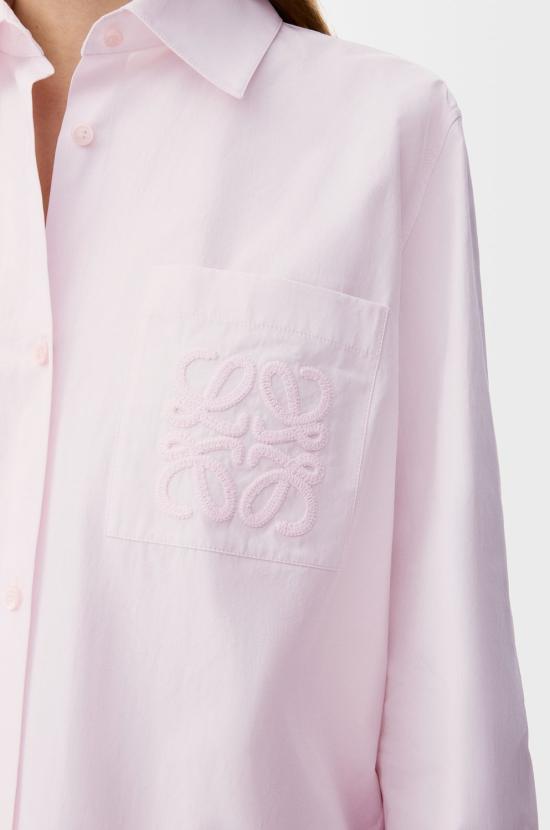 26SS 로에베 셔츠 S616Y05X76 7200 LIGHT PINK - LOEWE