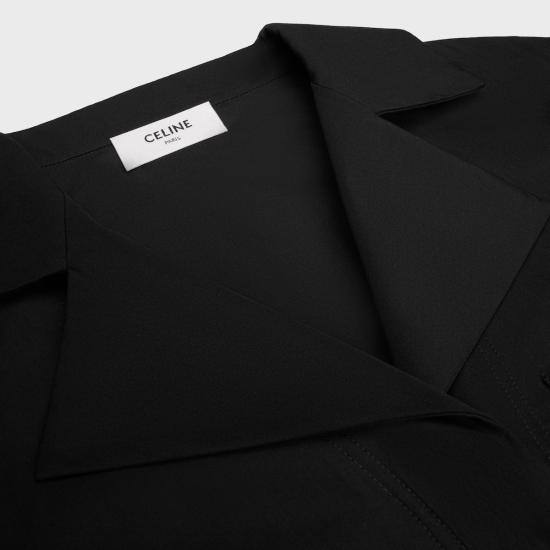 26SS 셀린느 미디 원피스 RR0LW0724 38NO BLACK - CELINE