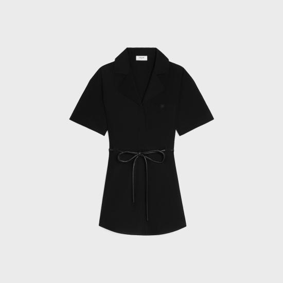 26SS 셀린느 미디 원피스 RR0LW0724 38NO BLACK