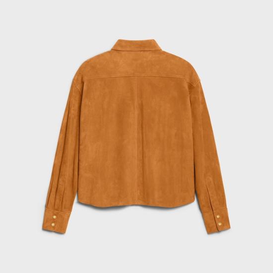 26SS 셀린느 셔츠 RC0DB494L 17KN CINNAMON - CELINE