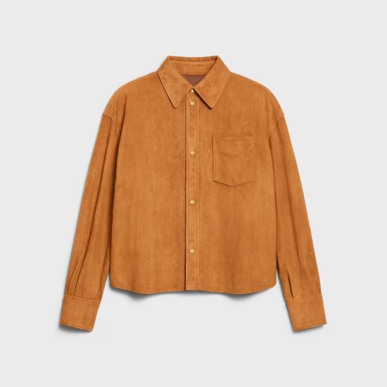 26SS 셀린느 셔츠 RC0DB494L 17KN CINNAMON