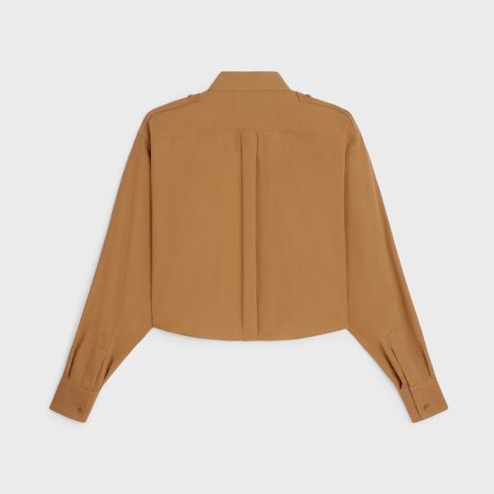 26SS 셀린느 셔츠 RC0BU3318 18CH CHESTNUT - CELINE