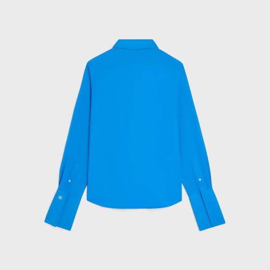 26SS 셀린느 셔츠 RC09S667P 06LO LAGOON - CELINE