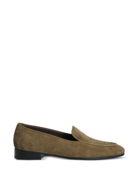 26SS 더로우 아담 스웨이드 로퍼 F1801L303 MCD MACADAMIA