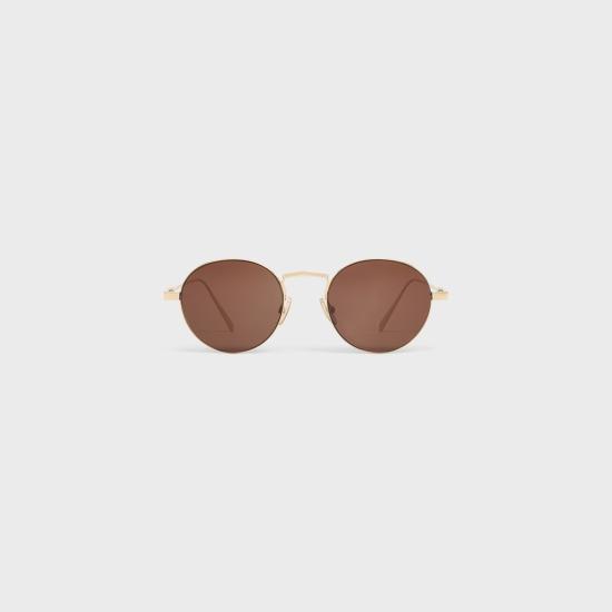 26FW 셀린느 선글라스 4S348CMLB 35LR LIGHT GOLDBROWN 35LR LIGHT GOLD BROWN