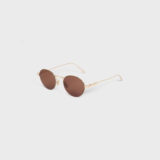 26FW 셀린느 선글라스 4S348CMLB 35LR LIGHT GOLDBROWN 35LR LIGHT GOLD BROWN - CELINE