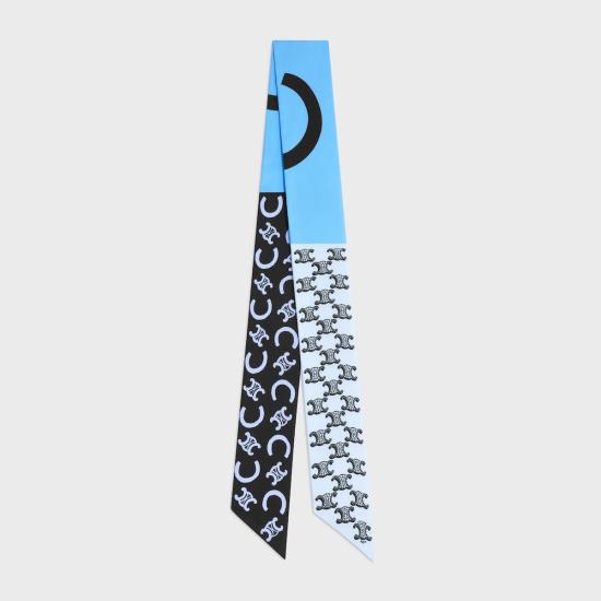 26FW 셀린느 머플러/스카프 AA0A62W99 25BB BLUEBLACK 25BB BLUE BLACK