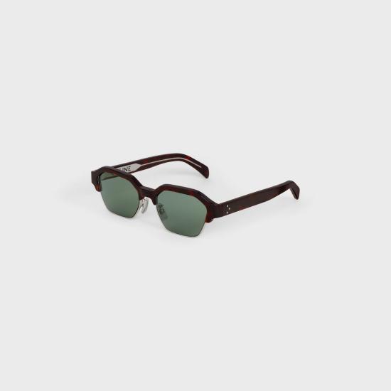 26SS 셀린느 선글라스 4S344CPMB 19SF DARK HAVANASILVER 19SF DARK HAVANA SILVER - CELINE
