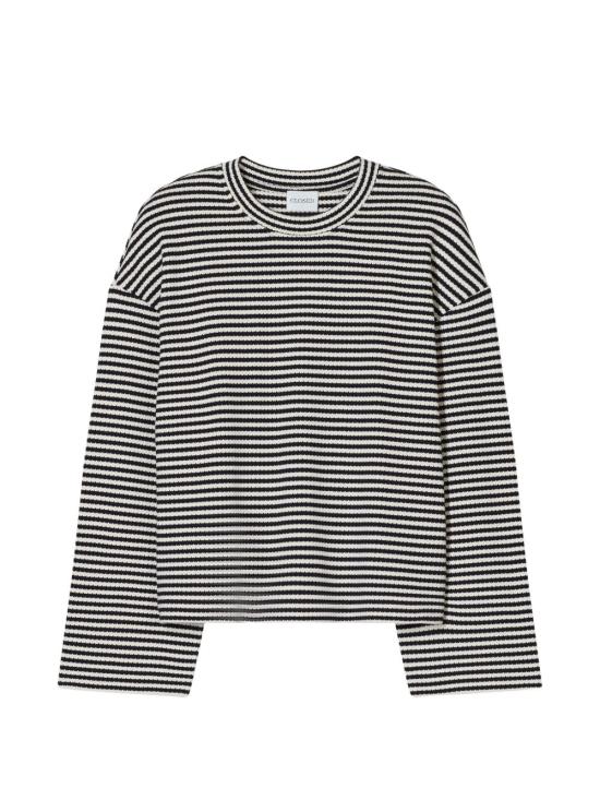 26SS 클로즈드 반팔 티셔츠 C9535443SST 100 BLACK