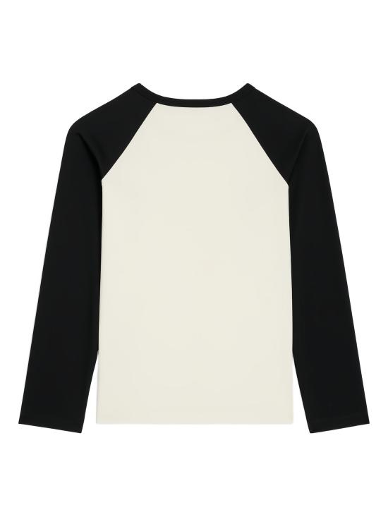 25FW 셀린느 반팔 티셔츠 RX0AF671Q BLACK CREAM 38CR - CELINE