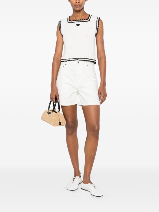 26SS 셀린느 반팔 티셔츠 RX0L63I59 01BC WHITE - CELINE