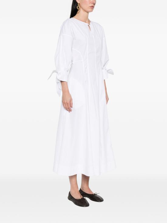 26SS 셀린느 미디 원피스 RR0LZ4H77 01BC WHITE - CELINE