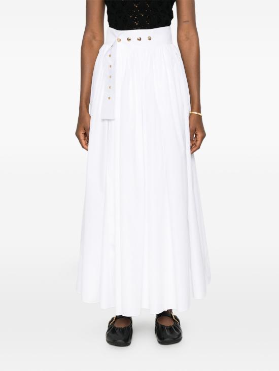 26SS 셀린느 스커트 RJ09Y0T01 01BC WHITE - CELINE
