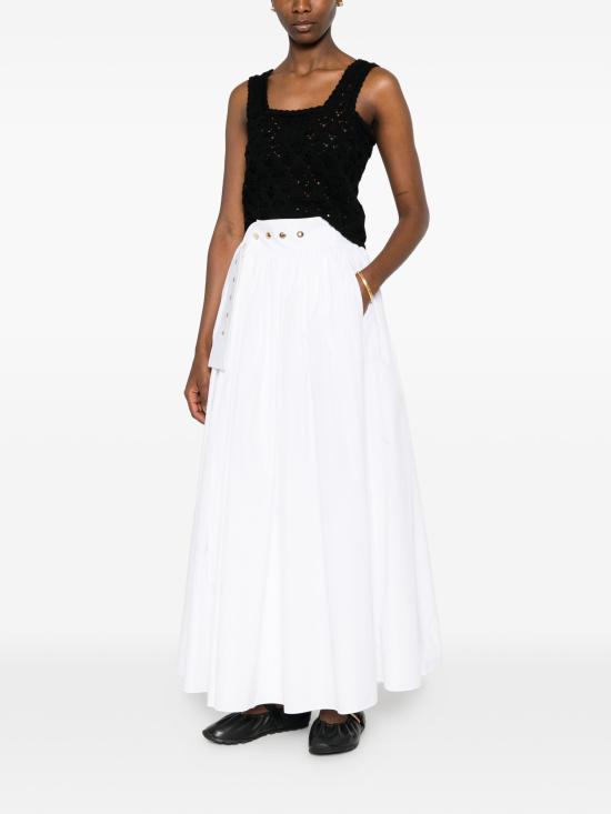 26SS 셀린느 스커트 RJ09Y0T01 01BC WHITE - CELINE
