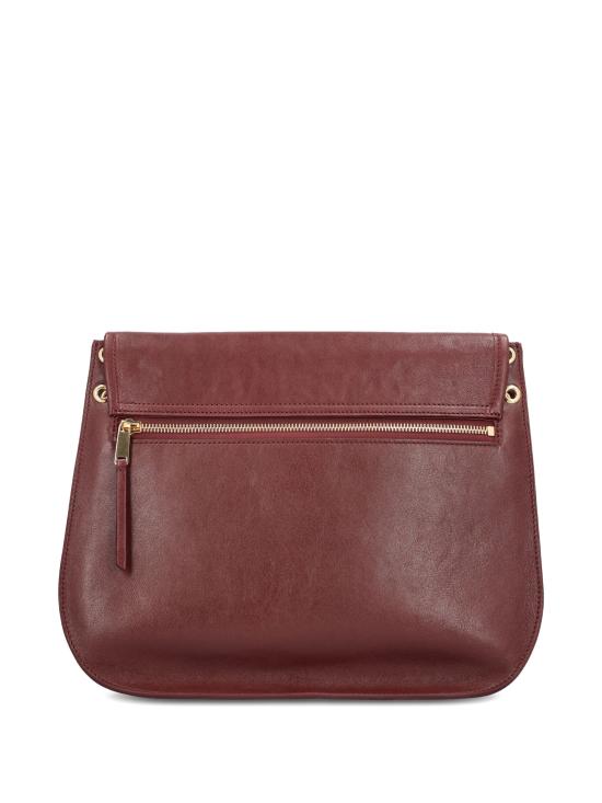 26FW 셀린느 소프트 트리옹프 베사체 서플 샤이니 램스킨 백 123632T88 28PO SYRAH - CELINE
