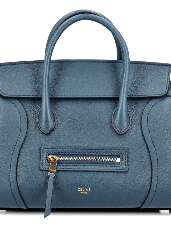 26FW 셀린느 토트백 L108J3056 07HJ TEAL BLUE - CELINE