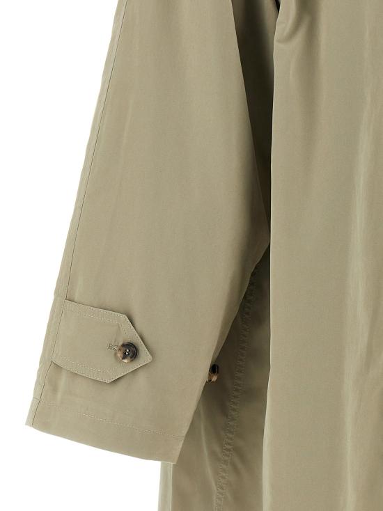 26FW 마르지엘라 코트 싱글 브레스트 트렌치 ,  및 트렌치 , 녹색 - MAISON MARGIELA