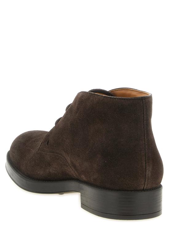 26FW 토즈 부츠 스웨이드 , 앵클 , 브라운 색상 - TODS