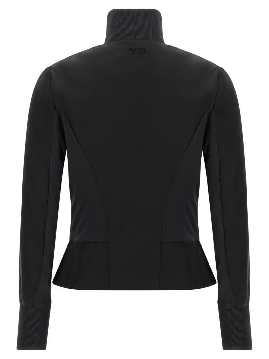26FW 와이쓰리 자켓 Y-3 그라데이션 3줄 무늬 스웨트셔츠 블랙 - Y-3