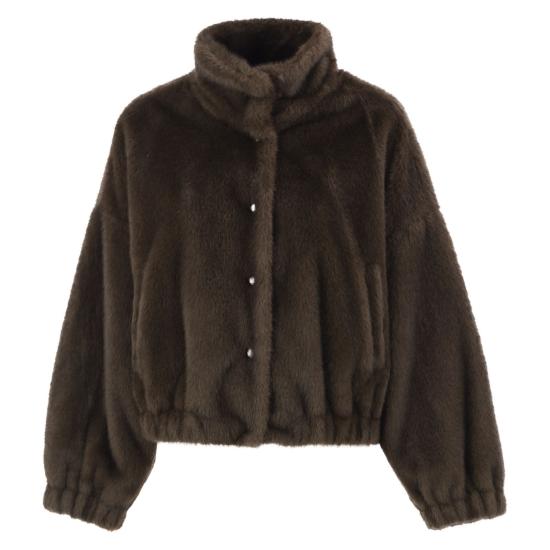 26FW 위켄드막스마라 자켓 2625086021600 BROWN