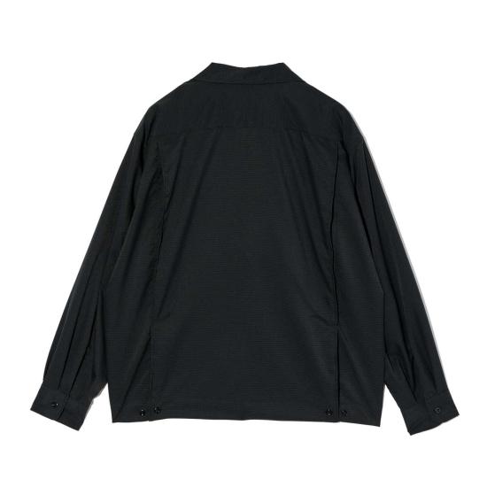  엔지니어드가먼츠 긴팔 셔츠 엔지니어드 가먼츠 폴리에스터 메쉬 볼링 - ENGINEERED GARMENTS