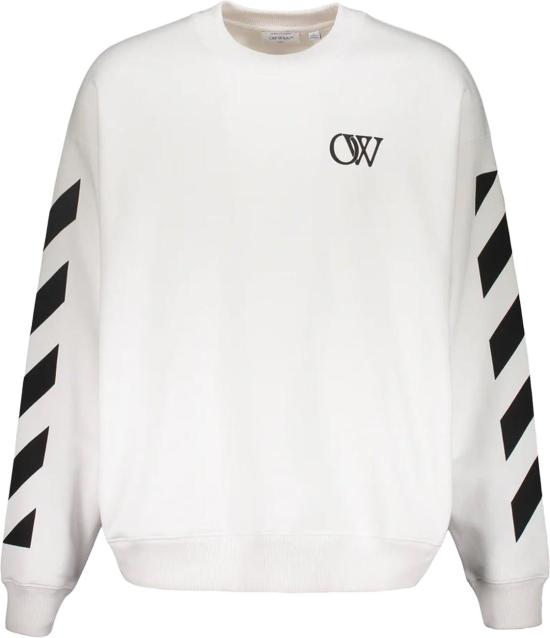25FW 오프화이트 긴팔 티셔츠 15431116489044 WHITE