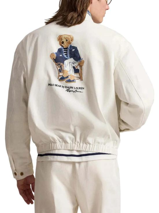  폴로 랄프로렌 자켓 폴로 랄프 로렌 폴로 베어 빅 재킷 화이트 - POLO RALPH LAUREN