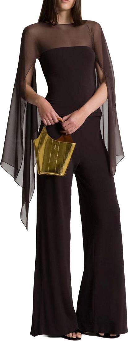 26SS 알베르타 페레티 탑 022001240102 BROWN - ALBERTA FERRETTI