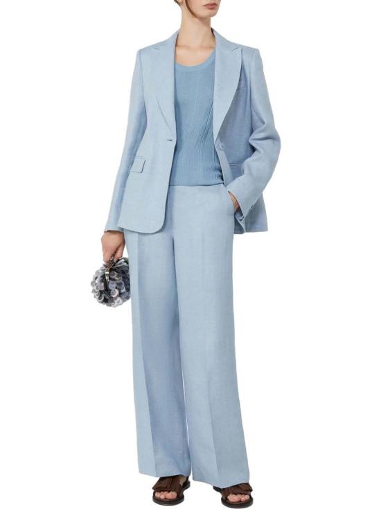 26SS 위켄드막스마라 스트레이트 팬츠 2615131112600020 Light Blue - WEEKEND MAX MARA