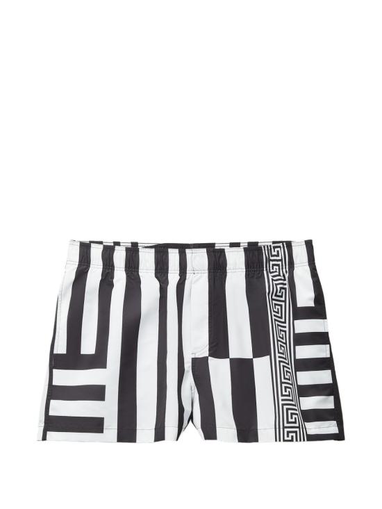 26FW 베르사체 숏팬츠 10261721A18751 5B040 Black white