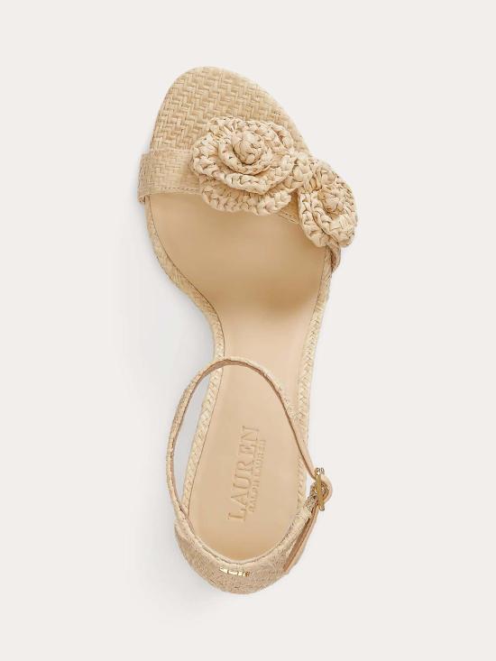26SS 랄프 로렌 샌들 802P10642001 BEIGE - RALPH LAUREN
