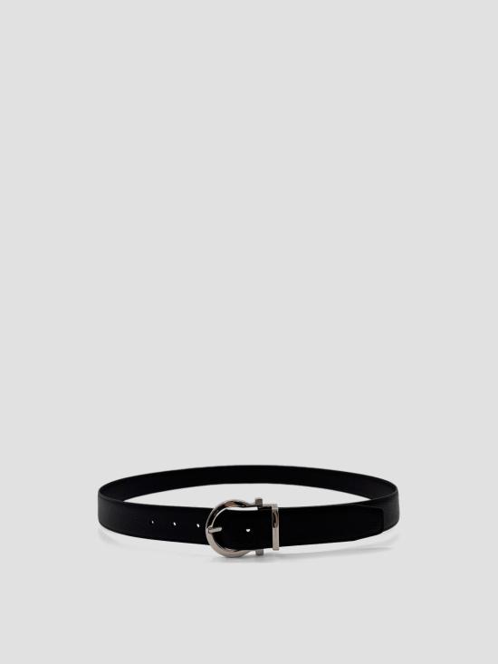 26FW 살바토레 페라가모 가죽 벨트 679781 675140 BLACK DOM - SALVATORE FERRAGAMO