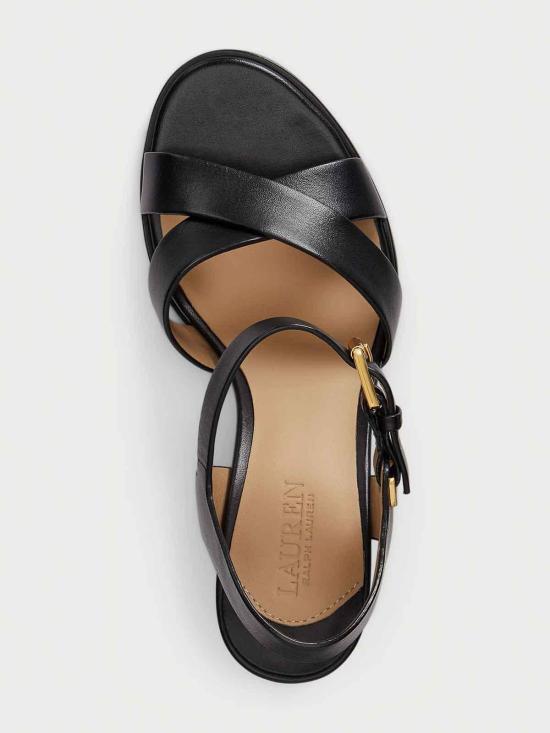 26SS 랄프 로렌 샌들 802P04435001 BLACK - RALPH LAUREN