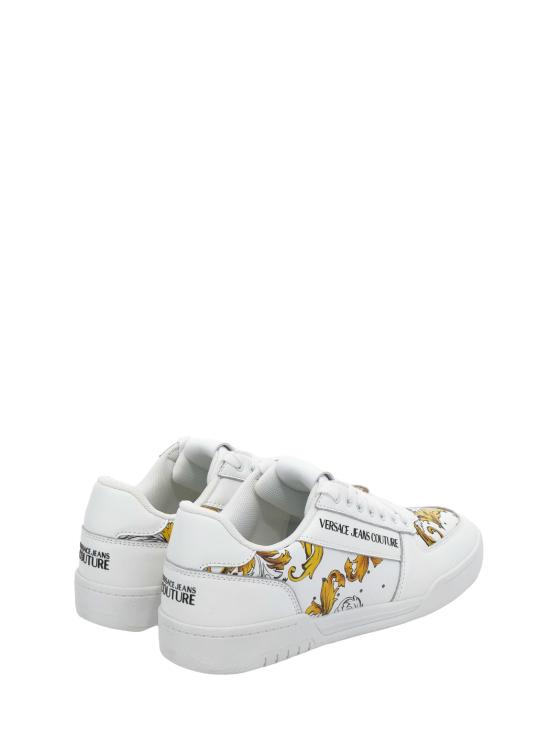 26FW 베르사체 스니커즈 78YA3SD4 ZPB14 G03 WHITE GOLD DOM - VERSACE