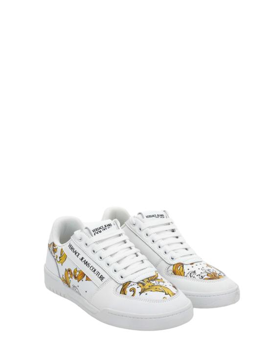 26FW 베르사체 스니커즈 78YA3SD4 ZPB14 G03 WHITE GOLD DOM